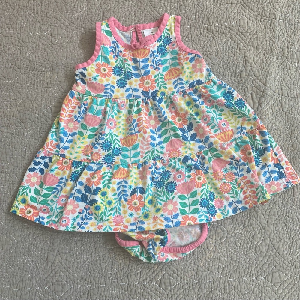 floral print dress [hanna]